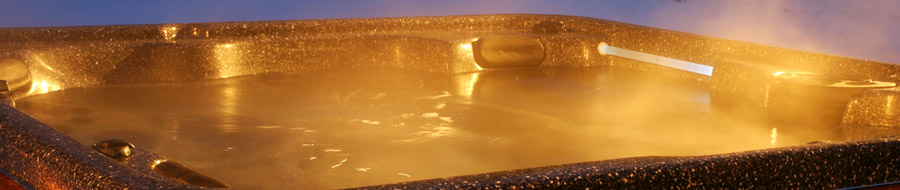 Steam from Hot Tub